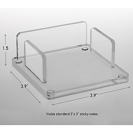 Kantek Acrylic Note Pad Holder - Support 3