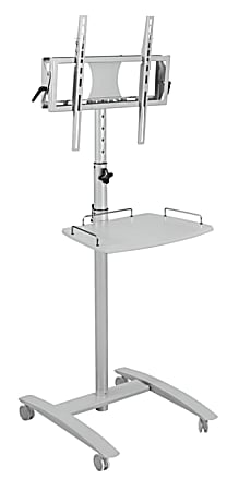 Balt Lumina trade Flat Panel Stand, Platinum