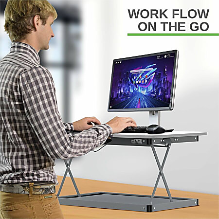 Mini standing hotsell desk converter