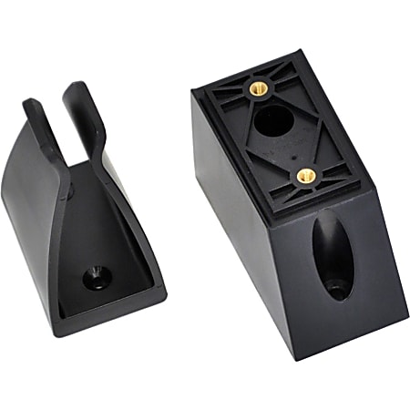 Ergotron 97-566 Handheld Scanner Holder, 1.8"H x 3.5"W, Plastic, Black