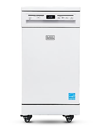 Countertop dishwasher black and hot sale decker