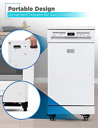Black decker clearance dishwasher