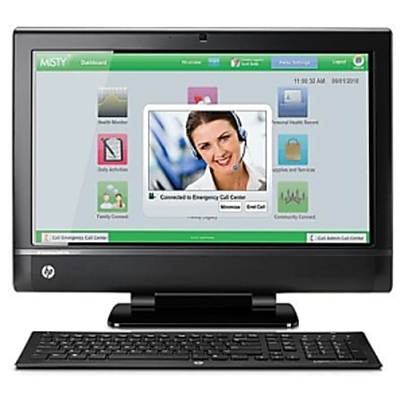 HP TouchSmart 9300 Elite XZ994UT Desktop Computer Core i5 i5-2400 3.1GHz - All-in-One- Smart Buy