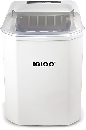 Igloo Automatic Self-Cleaning 26 Lb Ice Maker, White