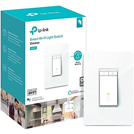 TP-LINK Kasa Smart Wi-Fi Light Switch, Dimmer