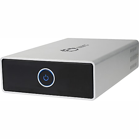 SIIG JU-SA0F12-S1 Drive Enclosure - External , Silver
