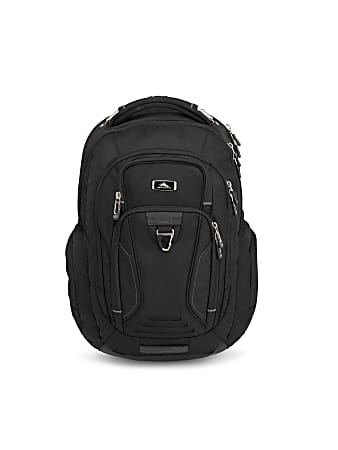 High Sierra Endeavor Elite Backpack With 17" Laptop Pocket, Black