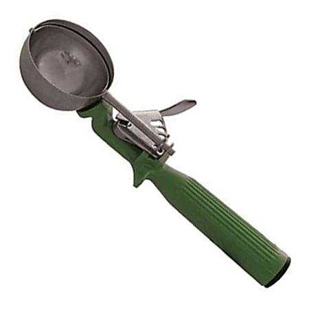 Vollrath No. 12 Disher With Antimicrobial Protection, 2-2/3 Oz, Green