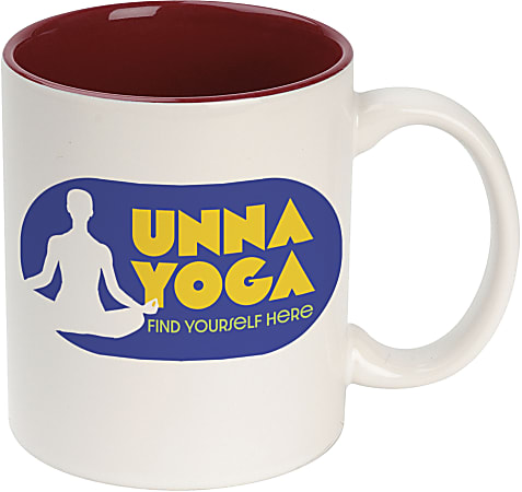 POD Accent Mug Full Color 11 oz - Office Depot