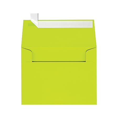LUX Invitation Envelopes A2 Peel Press Closure Wasabi Pack Of 1000 ...