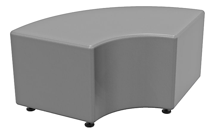 Marco Group Sonik Curved Bench, Frost Gray