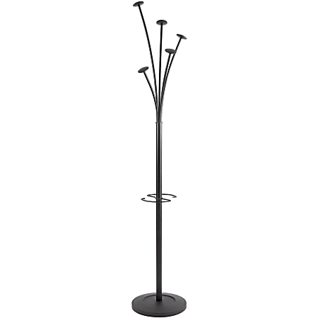 Coat stand with umbrella holder sale