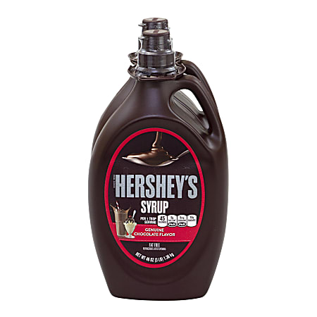 Hershey's® Chocolate Syrup, 48 Oz, Pack Of 2 Bottles