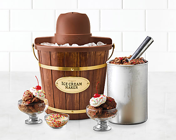 Nostalgia ice cream maker 1.5 quart hotsell