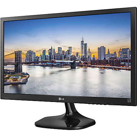 LG 27MP37VQ-B 27" Full HD LED LCD Monitor - 16:9 - Textured Black, Black Hairline - 1920 x 1080 - 16.7 Million Colors - 200 Nit - 5 ms - 60 Hz Refresh Rate - DVI - HDMI - VGA