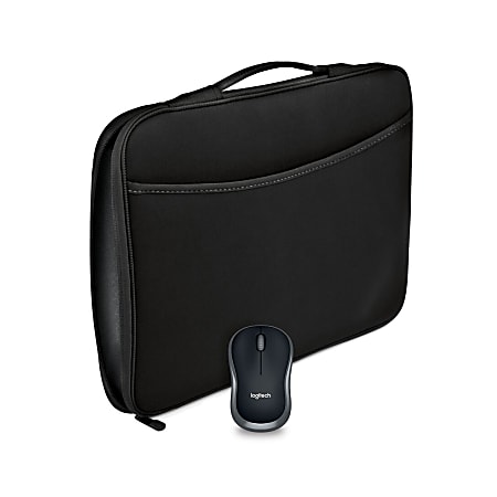 Logitech laptop new arrivals sleeve with mouse