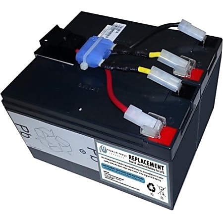 eReplacements Compatible Sealed Lead Acid Battery Replaces APC SLA48, APC RBC48, for use in APC Smart-UPS DLA750, DLA750I, SIA750ICH-45, SMT750, SMT750I, SMT750ICH, SMT750TW, SMT750US, SUA750, SUA750I, SUA750IX38 - Sealed Lead Acid (SLA) Battery