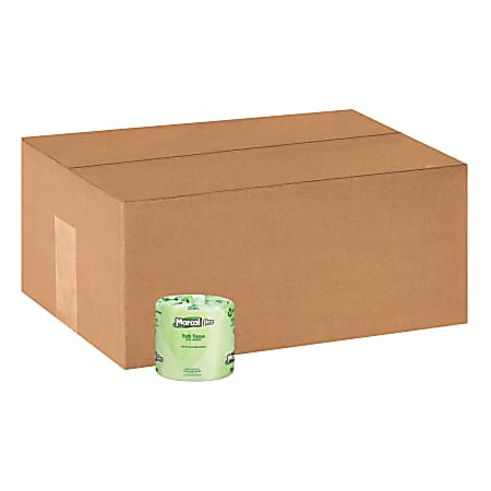 Marcal PRO™ 2-Ply Septic Safe Bathroom Tissue, 100% Recycled, White, 240 Sheets per Roll, Case of 48 Rolls