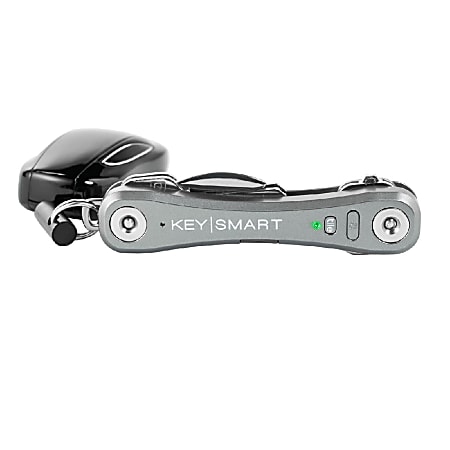 KeySmart Pro Smart Key Holder, Slate