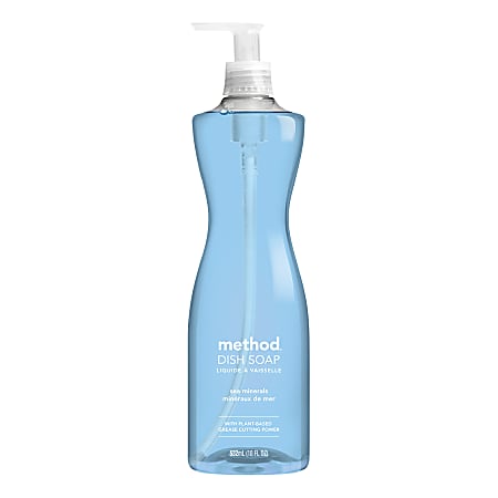 Method™ Dishwashing Soap, Sea Minerals Scent, 18 Oz Bottle