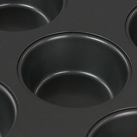 Gibson 12-cup Baker's Friend Nonstick Steel Muffin Pan : Target