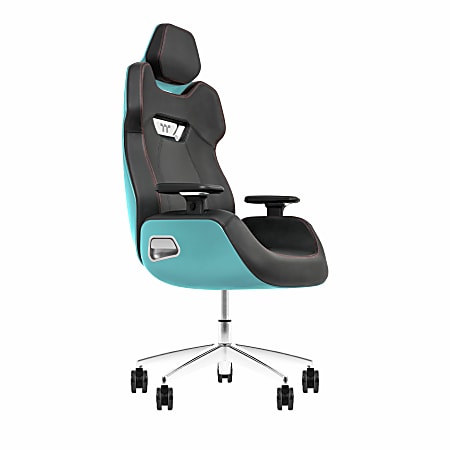 Thermaltake Argent E700 Real Leather Gaming Chair, Turquoise