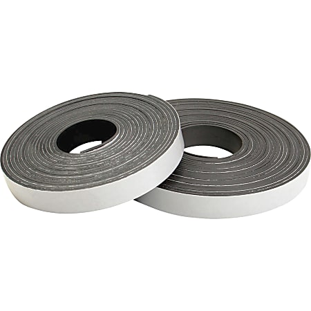 1/2-Inch X 10-Foot, Pack of 3 Strong Magnetic Tape Roll, Sticky