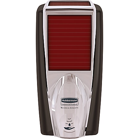 Rubbermaid Commercial LumeCell AutoFoam Dispenser - Automatic - 1.16 quart Capacity - Touch-free - Black, Chrome - 1Each Rubbermaid Commercial LumeCell AutoFoam Dispenser - Automatic - 1.16 quart Capacity - Touch-free - Black, Chrome - 1Each