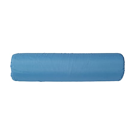 DMI® Lightweight Comfort Foam Roll Support Pillow, 3 1/2" x 19", Blue