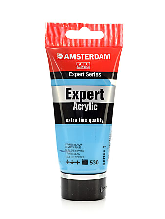 Amsterdam Expert Acrylic Paint Tubes, 75 mL, Sevres Blue, Pack Of 2