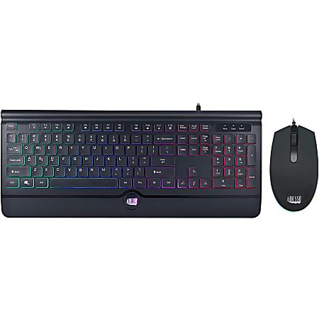 Adesso EasyTouch 137CB Illuminated Gaming Keyboard & Mouse