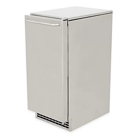 Hoffman Scotsman Air Cooled Undercounter Ice Machine, Gourmet Ice, 34-3/8"H x 14-7/8"W x 22"D, Silver