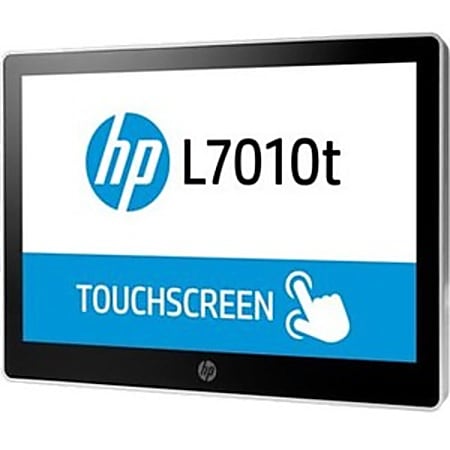 HP L7010t 10.1" LCD Touchscreen Monitor - 16:10 - 30 ms - Projected Capacitive - Multi-touch Screen - T6N30A8ABA