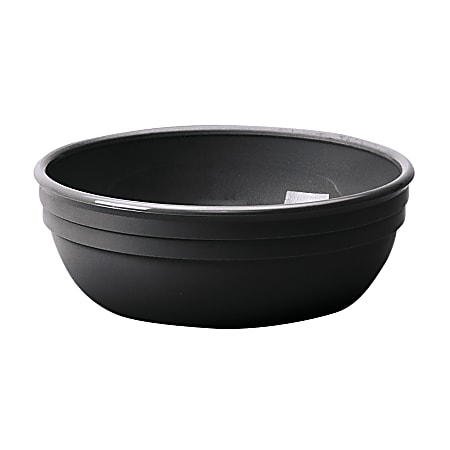 Cambro Camwear Nappie Bowls, Black, Pack Of 48
