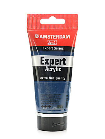 Amsterdam Expert Acrylic Paint Tubes, 75 mL, Phthalo Turquoise Blue, Pack Of 2