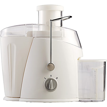 Brentwood JC-452W Juice Extractor in White - 11.83 fl oz Capacity - 400 W Motor - White