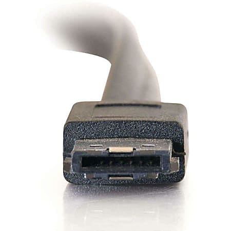 C2G 1m External Serial ATA Cable 3.28ft Black - Office Depot