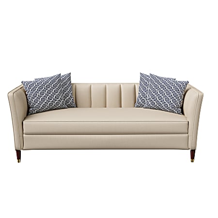 Lifestyle Solutions Leslie Sofa, Beige