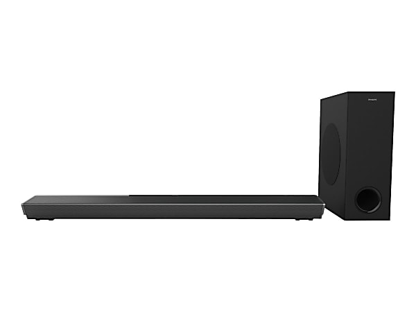 Philips Performance TAPB603 - Sound bar system - 3.1-channel - wireless - Bluetooth - 300 Watt (total) - black