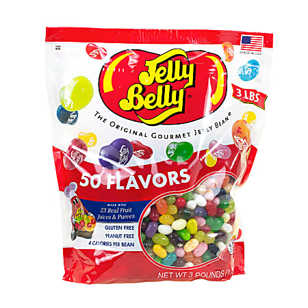 Jelly Belly® Jelly Beans 50-Flavor Assortment, 3-Lb Case