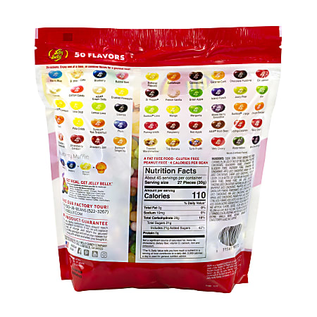 Jelly Belly Jelly Beans 50 Flavor Assortment 3 Lb Case ...