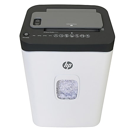 HP AF1512 150-Sheet Microcut Heavy-Duty Auto-Feed Shredder, 91003D