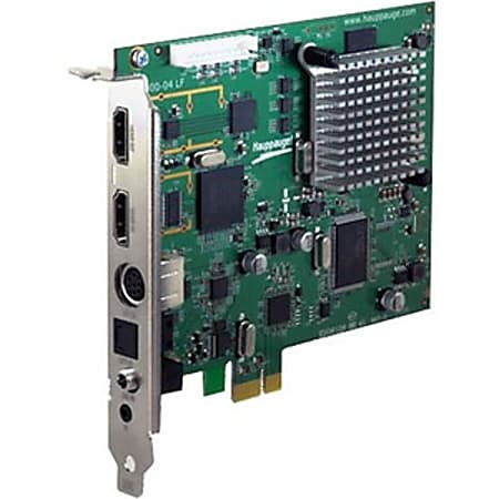 Hauppauge Colossus 2 PCI Express Full Height Board - Functions: Video Recording, Video Streaming - PCI Express x1 - 1920 x 1080 - NTSC, PAL - H.264