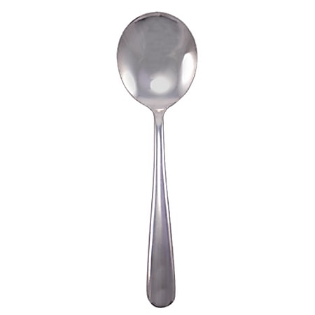 Walco Windsor Stainless Steel Bouillon Spoons, Silver, Pack Of 24 Spoons