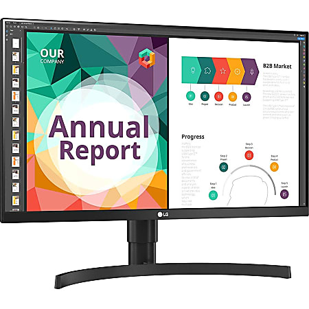 LG 27BN85U B 27 27 Class 4K UHD LCD Monitor 169 Textured