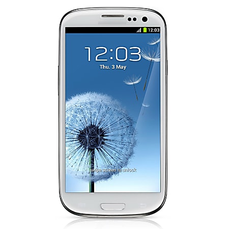Samsung Galaxy S3 I747 Cell Phone, White, PSN100233