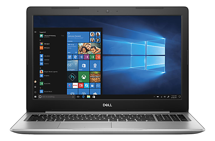 Dell™ Inspiron 5575 Laptop, 15.6" Screen, AMD Ryzen 5, 4GB Memory, 1TB Hard Drive, Windows® 10 Home, Silver, I5575-A427SLV-PUS