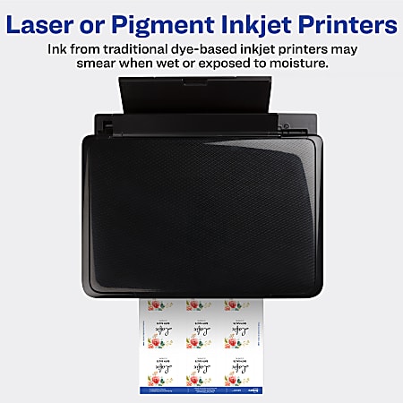 Avery 64510 Waterproof Labels - Office Depot
