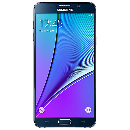 Samsung Galaxy Note 5 Cell Phone, Black, PSN100734