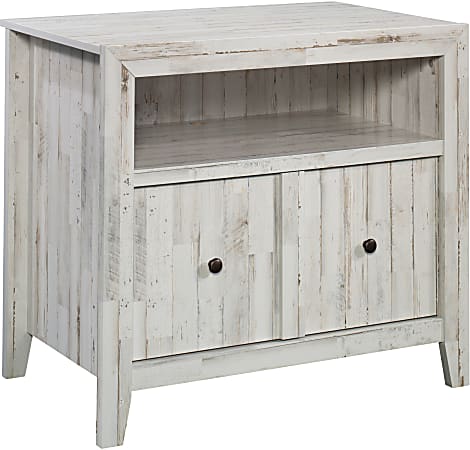 Sauder® Dakota Pass 33-3/4"W x 21-1/2"D Lateral File Cabinet, White Plank®